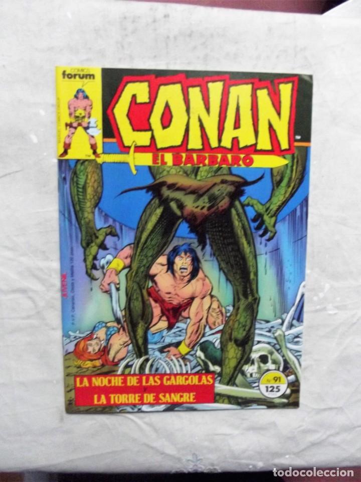 C&oacute;mics: CONAN EL BARBARO N&ordm; 91 COMICS FORUM - Foto 1