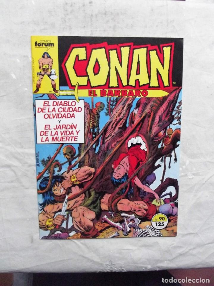 C&oacute;mics: CONAN EL BARBARO N&ordm; 90 COMICS FORUM - Foto 1