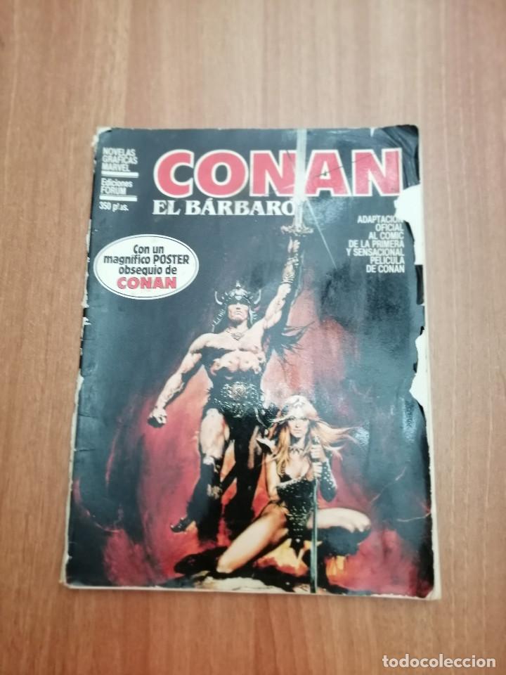 C&oacute;mics: CONAN EL BARBARO - EDICIONES FORUM -NO CONTIENE EL POSTER - Foto 1