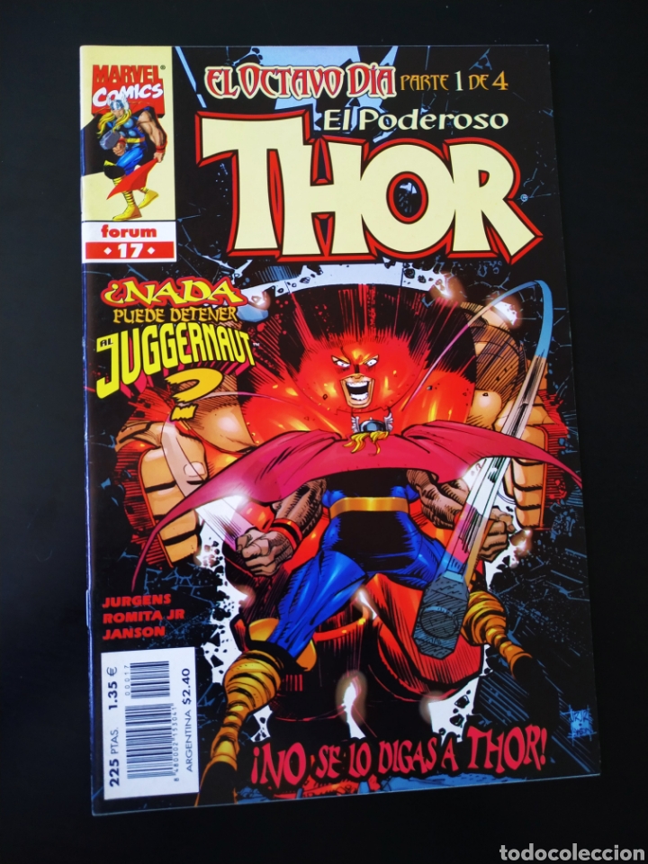 C&oacute;mics: DE KIOSCO EL PODEROSO THOR 17 VOL IV FORUM - Foto 1