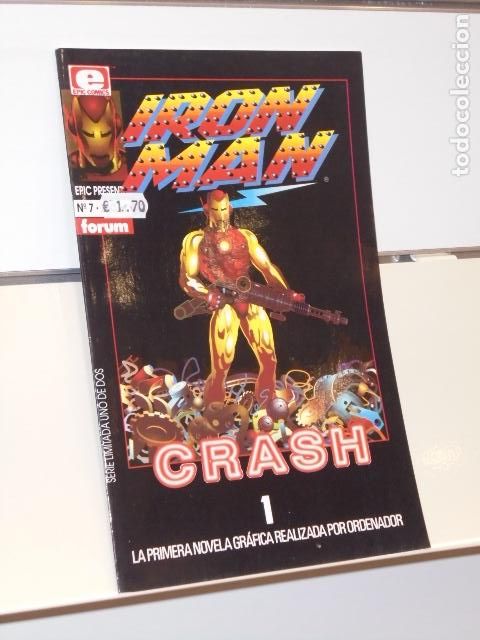 C&oacute;mics: EPIC SERIES IRON MAN N&ordm; 7 CRASH 1 - FORUM - Foto 1