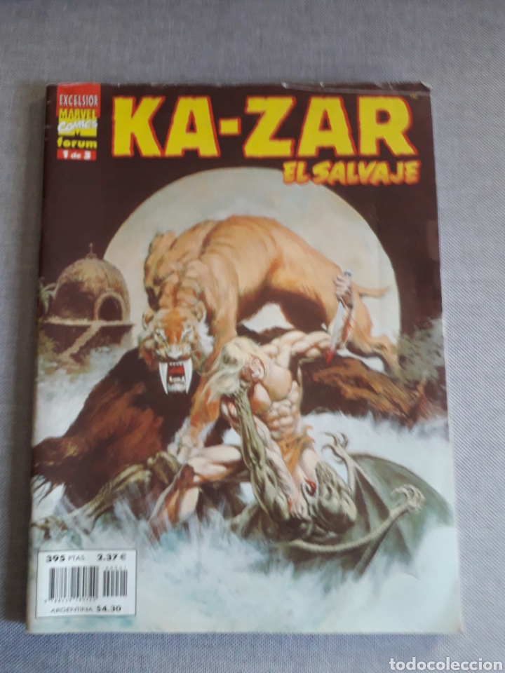 C&oacute;mics: Ka-zar El salvaje. Stan Lee y john Buscema. Num 1. F&oacute;rum - Foto 1