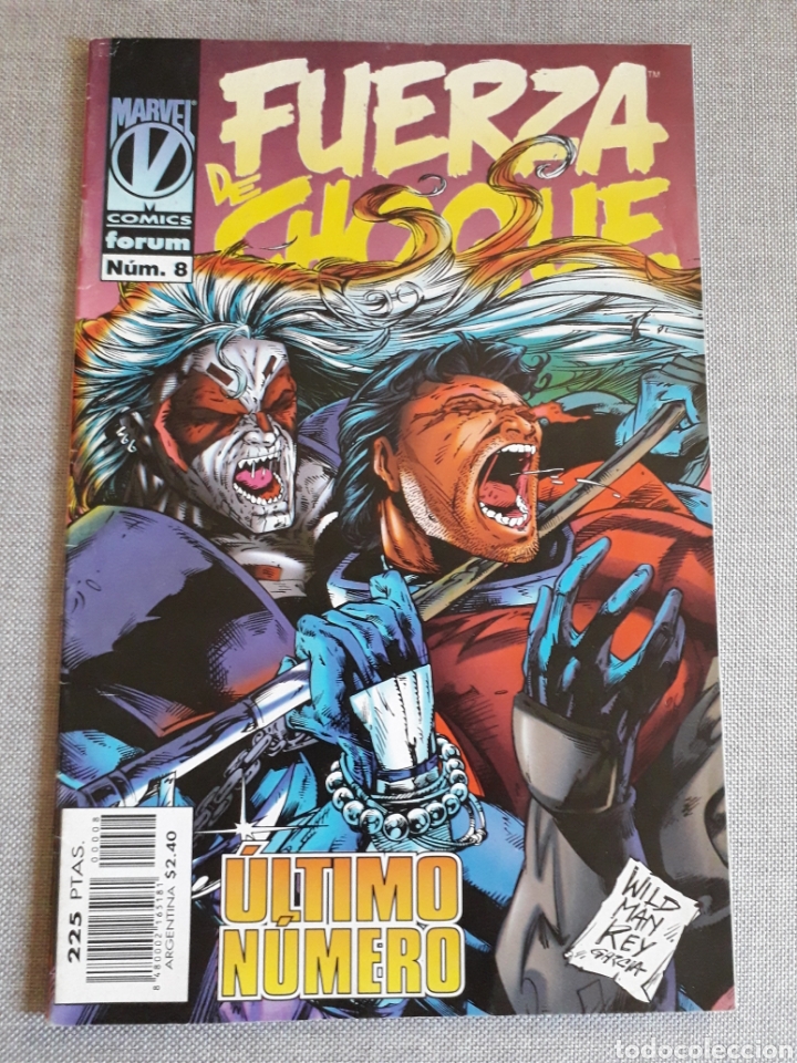 C&oacute;mics: Fuerza de choque vol 2. Num 8. &Uacute;ltimo - Foto 1