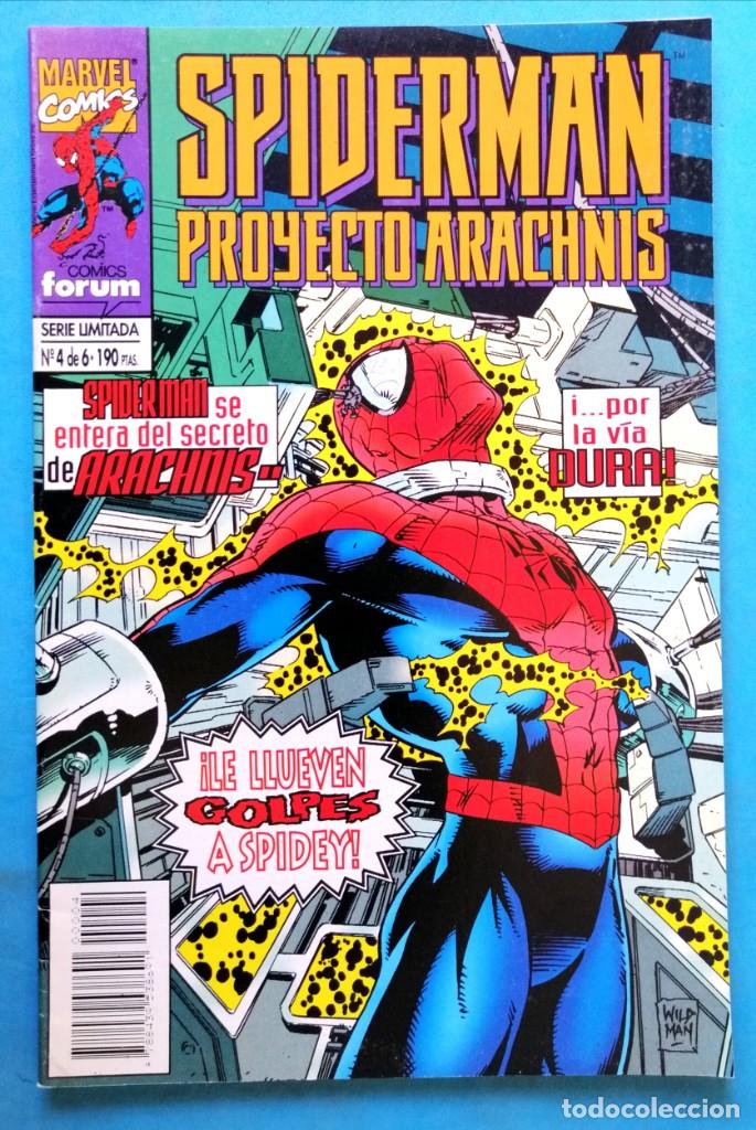 Comics: SPIDERMAN PROYECTO ARACHNIS Nº 4 DE 6 - FORUM 1995 ''BUEN ESTADO''