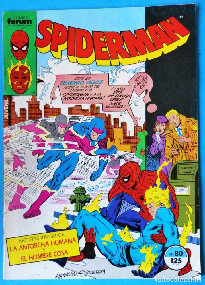 C&oacute;mics: SPIDERMAN - N&ordm; 80 FORUM 1986 - BUEN ESTADO - Foto 1