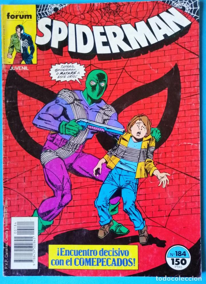 C&oacute;mics: SPIDERMAN EL HOMBRE ARA&Ntilde;A - N&ordm; 184 - FORUM - Foto 1