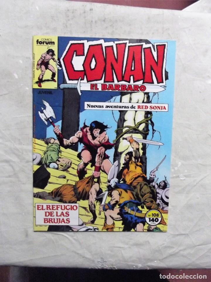 C&oacute;mics: CONAN EL BARBARO N&ordm; 108 COMICS FORUM - Foto 1