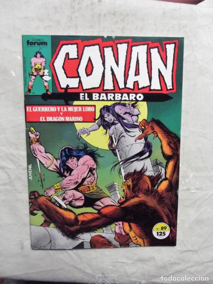 C&oacute;mics: CONAN EL BARBARO N&ordm; 89 COMICS FORUM - Foto 1