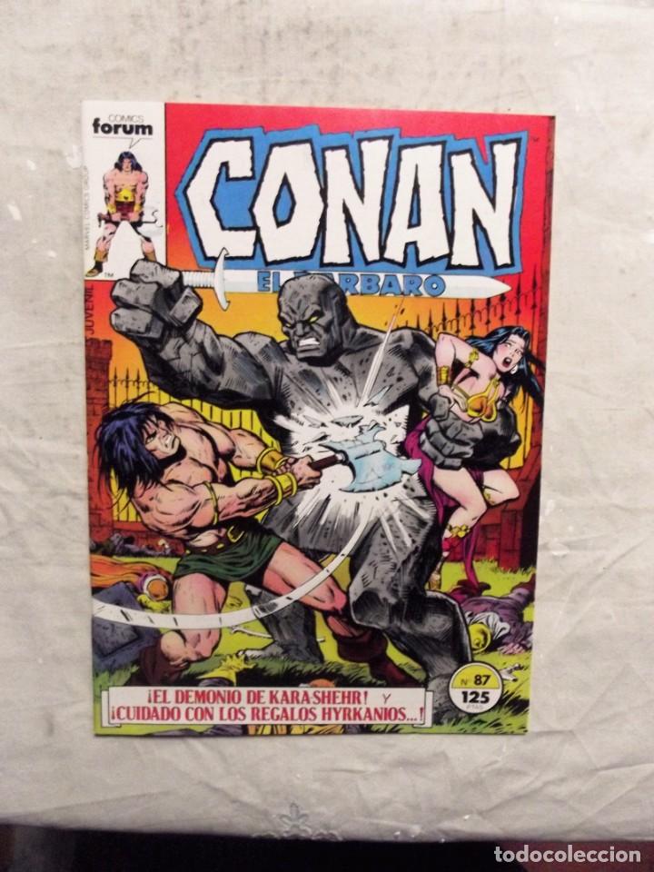 C&oacute;mics: CONAN EL BARBARO N&ordm; 87 COMICS FORUM - Foto 1