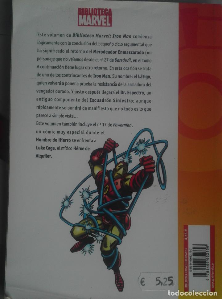 C&oacute;mics: IRON MAN 16 BIBLIOTECA MARVEL - Foto 2