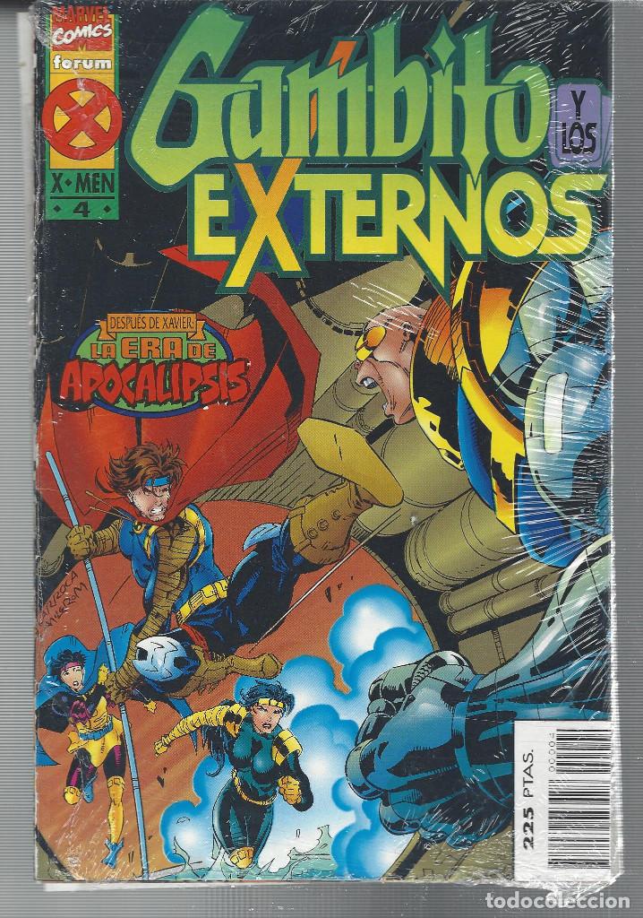 C&oacute;mics: GAMBITO Y LOS EXTERNOS - 4 NUMEROS - COMPLETA - BUEN ESTADO - Foto 2