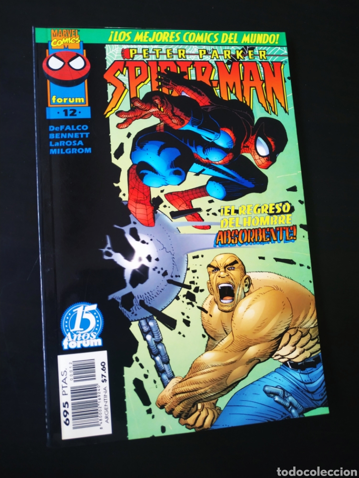 C&oacute;mics: CASI EXCELENTE ESTADO PETER PARKER SPIDERMAN 12 FORUM - Foto 1