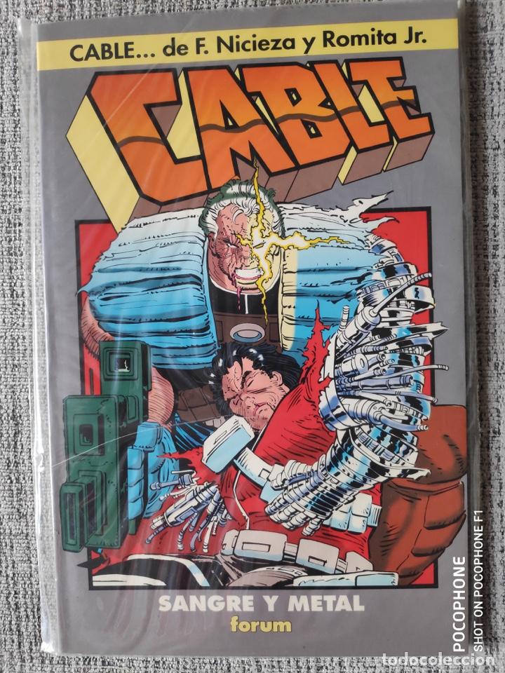 C&oacute;mics: CABLE: SANGRE Y METAL TOMO &Uacute;NICO COMICS FORUM - Foto 1