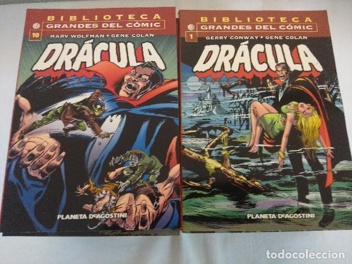 C&oacute;mics: DRACULA/COLECCION DE 18 N&ordm; BIBLIOTECA GRANDES DEL COMIC PLANETA. - Foto 1