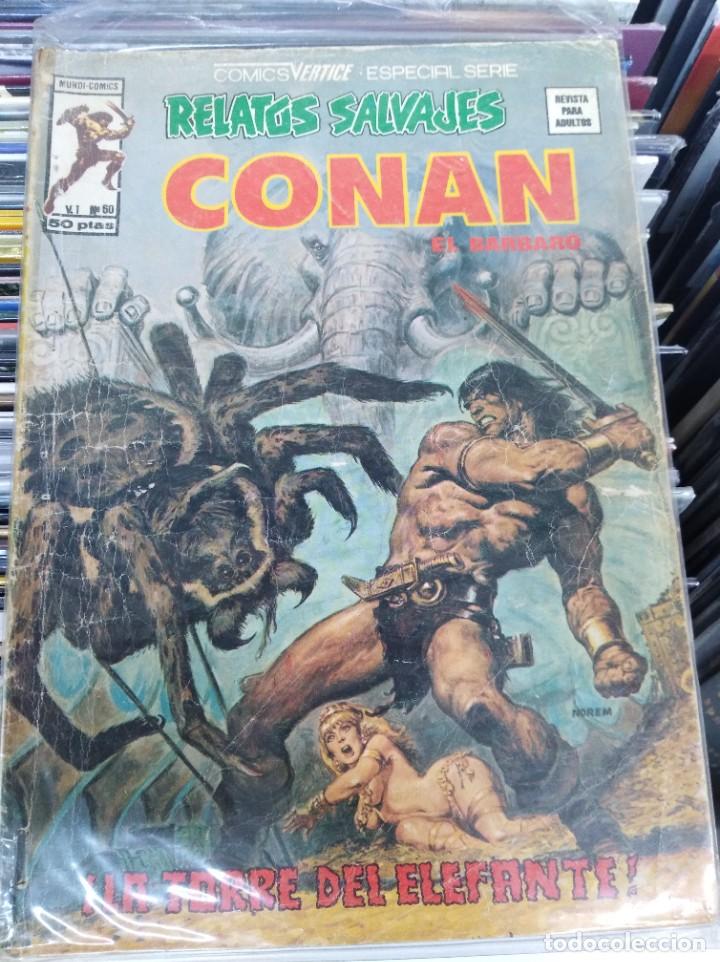 C&oacute;mics: Lote de 10 c&oacute;mics de Conan. Mundi-comics v1 - Foto 1