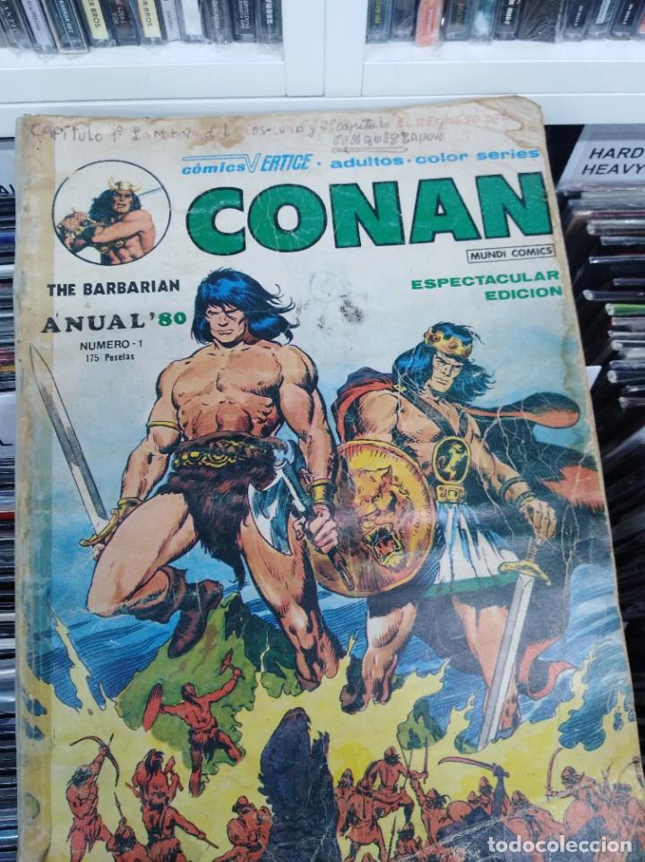 C&oacute;mics: Lote de 10 c&oacute;mics de conan - Foto 1