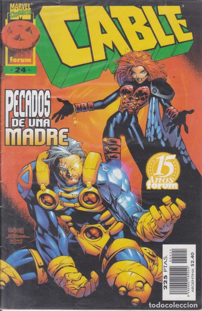 C&oacute;mics: C&Oacute;MIC MARVEL &rdquo; CABLE &rdquo; N&ordm; 24 ED.PLANETA / FORUM - Foto 1