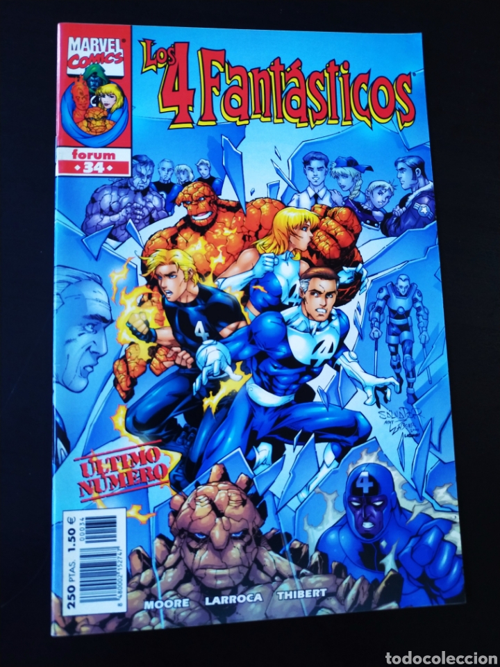 C&oacute;mics: DE KIOSCO LOS 4 FANTASTICOS 34 VOL III FORUM - Foto 1