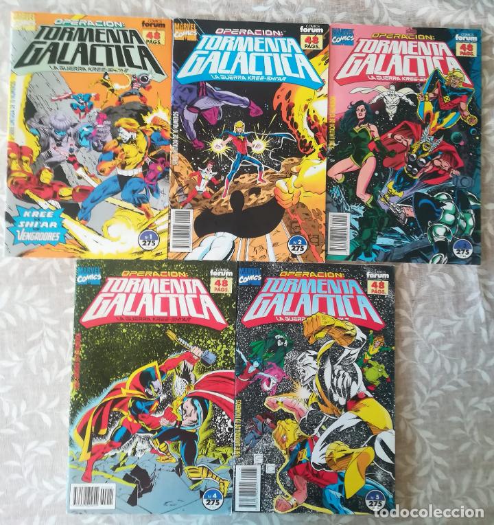 C&oacute;mics: TORMENTA GALACTICA DEL 1 AL 5 - Foto 1