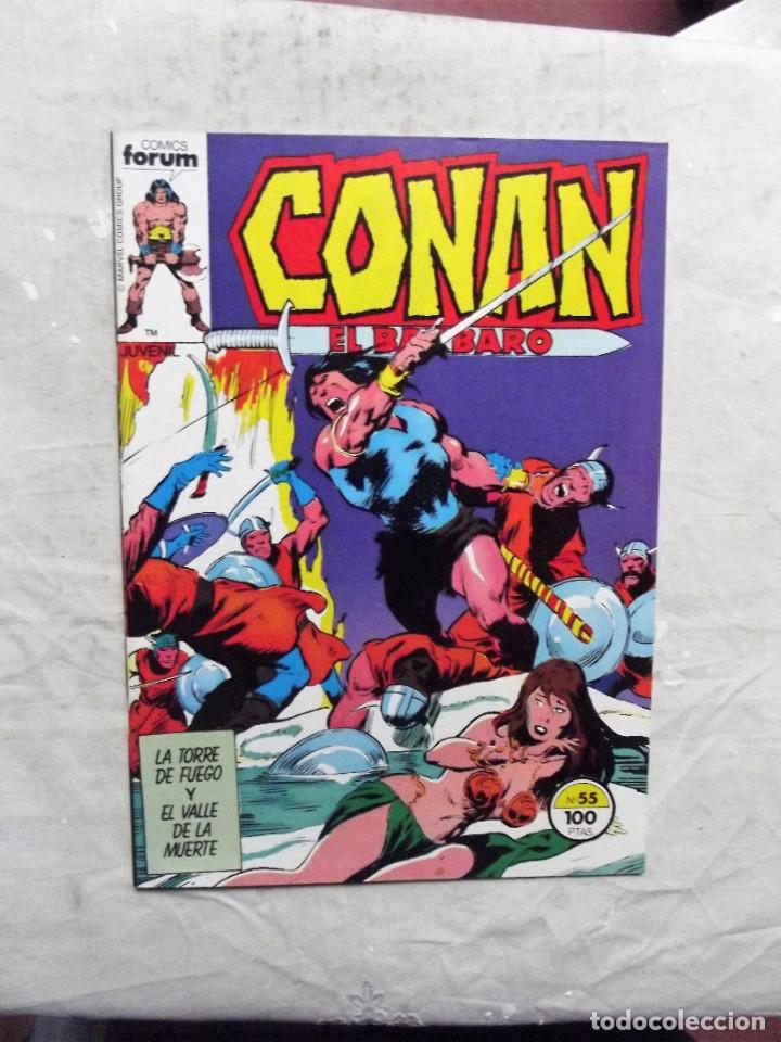 C&oacute;mics: CONAN EL BARBARO N&ordm; 55 COMICS FORUM - Foto 1