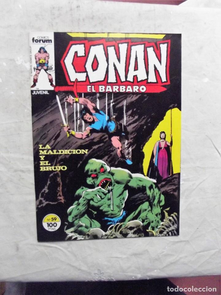 C&oacute;mics: CONAN EL BARBARO N&ordm; 59 COMICS FORUM - Foto 1
