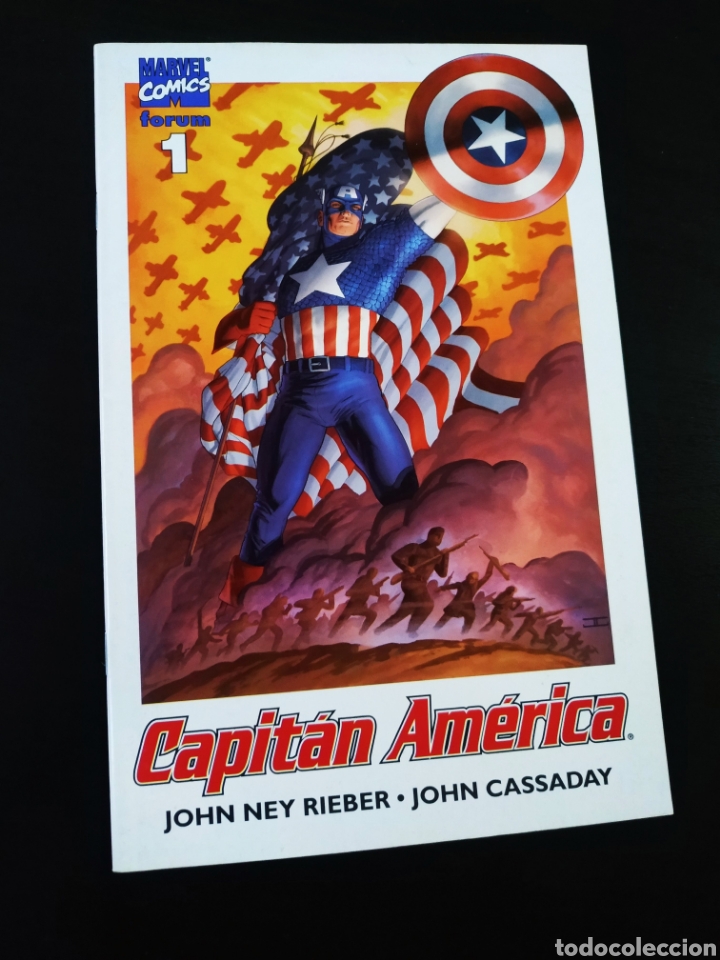 C&oacute;mics: DE KIOSCO CAPITAN AMERICA 1 VOL V FORUM - Foto 1