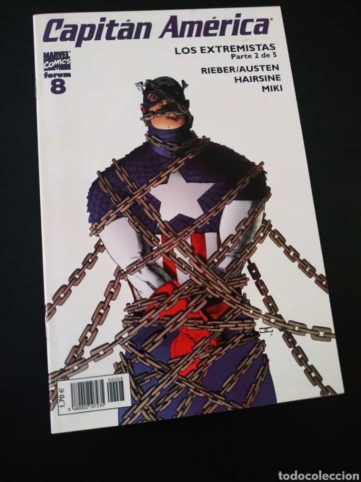 C&oacute;mics: DE KIOSCO CAPITAN AMERICA 8 VOL V FORUM - Foto 1