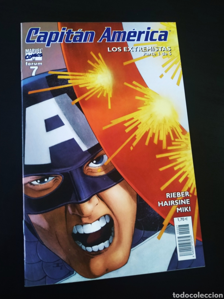 C&oacute;mics: DE KIOSCO CAPITAN AMERICA 7 VOL V FORUM - Foto 1