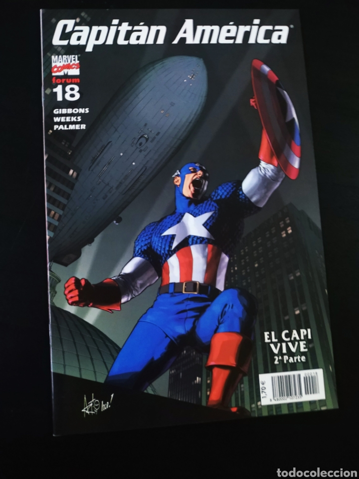 C&oacute;mics: DE KIOSCO CAPITAN AMERICA 18 VOL V FORUM - Foto 1