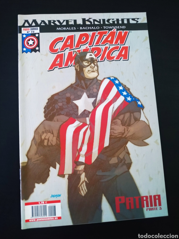 C&oacute;mics: DE KIOSCO MARVEL KNIGHTS CAPITAN AMERICA 23 PANINI COMICS - Foto 1