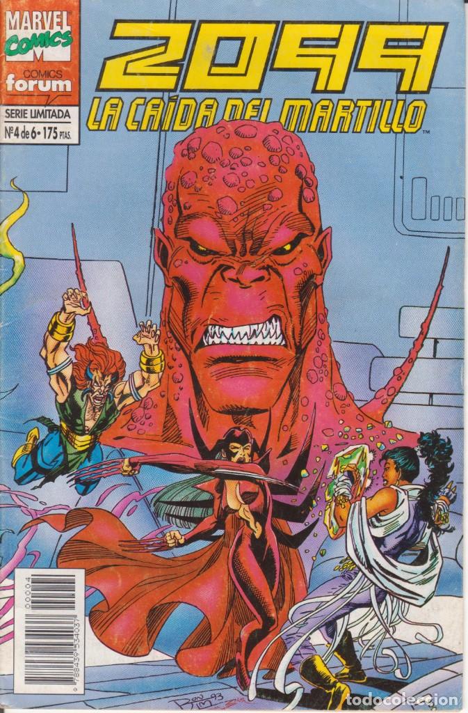 C&oacute;mics: C&Oacute;MIC MARVEL &rdquo; 2099 LA CAIDA DEL MARTILLO &rdquo; N&ordm; 4 ED.PLANETA / FORUM - Foto 1