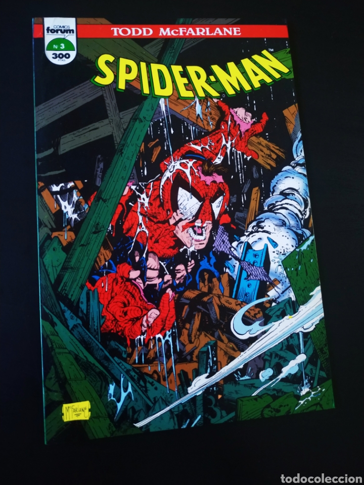 C&oacute;mics: CASI EXCELENTE ESTADO SPIDERMAN 3 TODD MCFARLANE FORUM - Foto 1