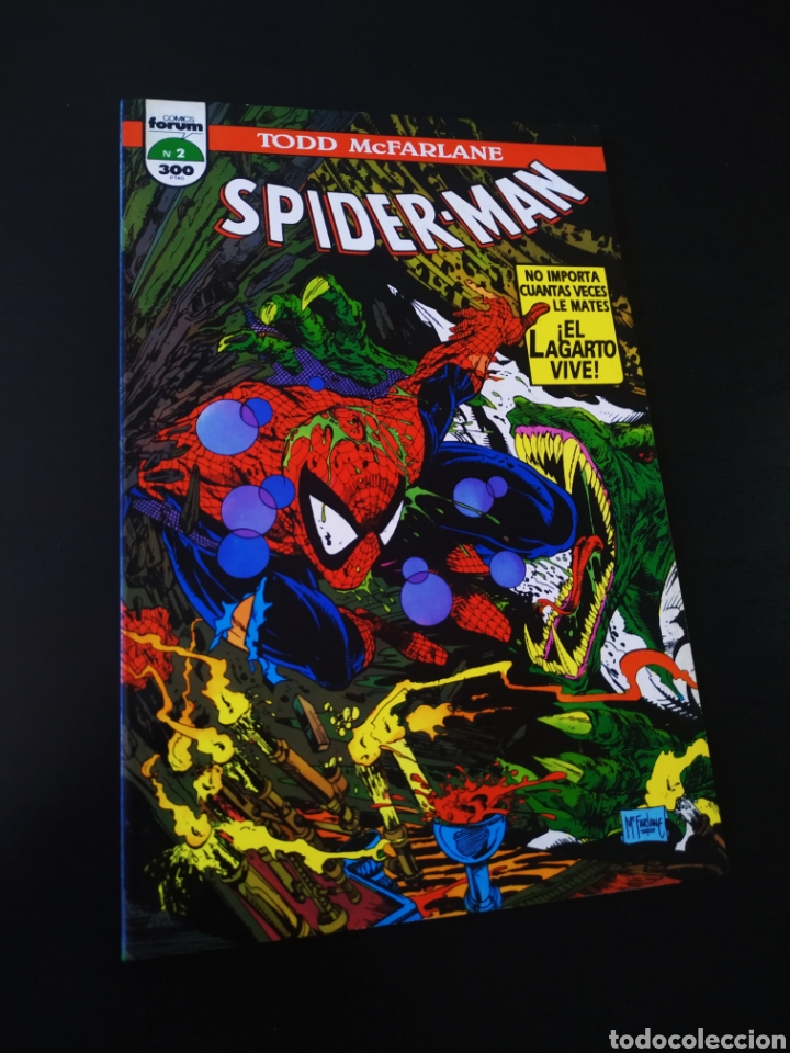 C&oacute;mics: EXCELENTE ESTADO SPIDERMAN 2 TODD MCFARLANE FORUM - Foto 1