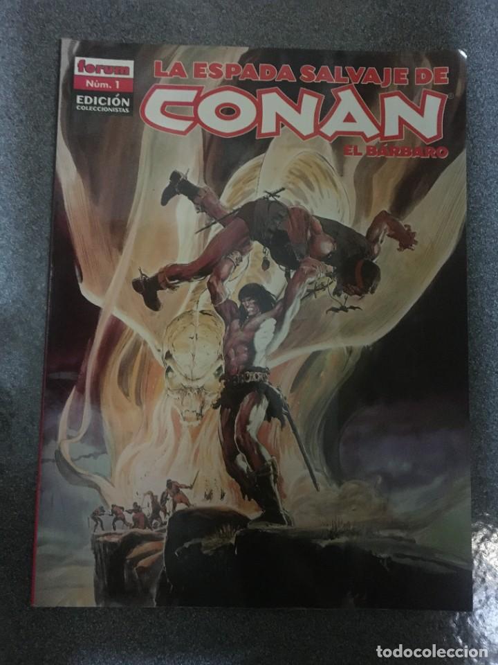 C&oacute;mics: COMIC LA ESPADA SALVAJE DE CONAN NUMERO 1 TERCERA EDICION 3&ordf; EDICI&Oacute;N FORUM - Foto 1
