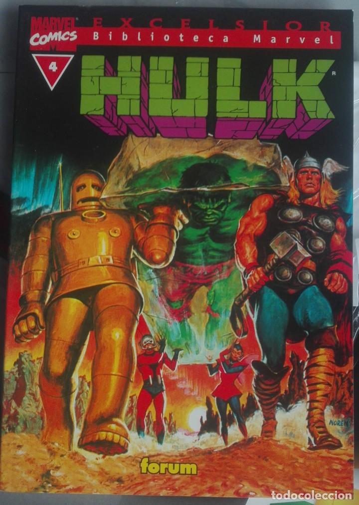 C&oacute;mics: HULK 4 BIBLIOTECA MARVEL EXCELSIOR / PILA 1 - Foto 1