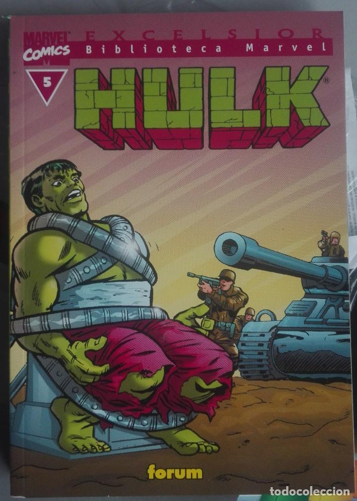 C&oacute;mics: HULK 5 BIBLIOTECA MARVEL EXCELSIOR / PILA 1 - Foto 1