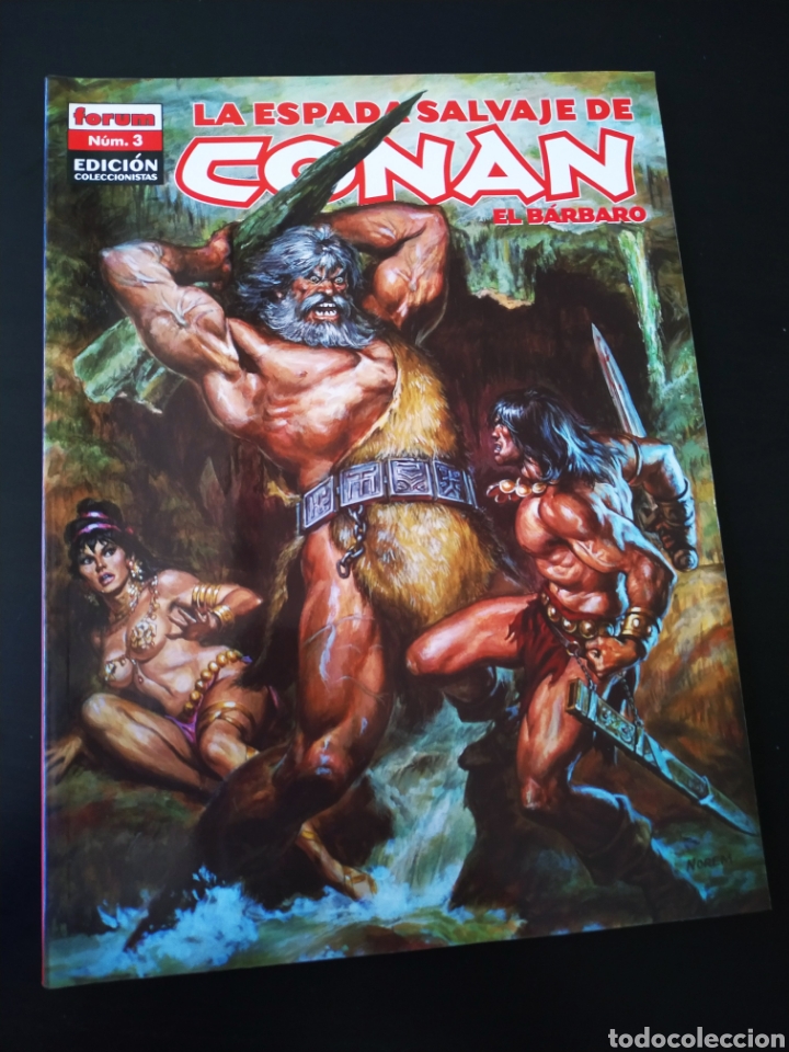 C&oacute;mics: EXCELENTE ESTADO LA ESPADA SALVAJE DE CONAN 3 FORUM - Foto 1