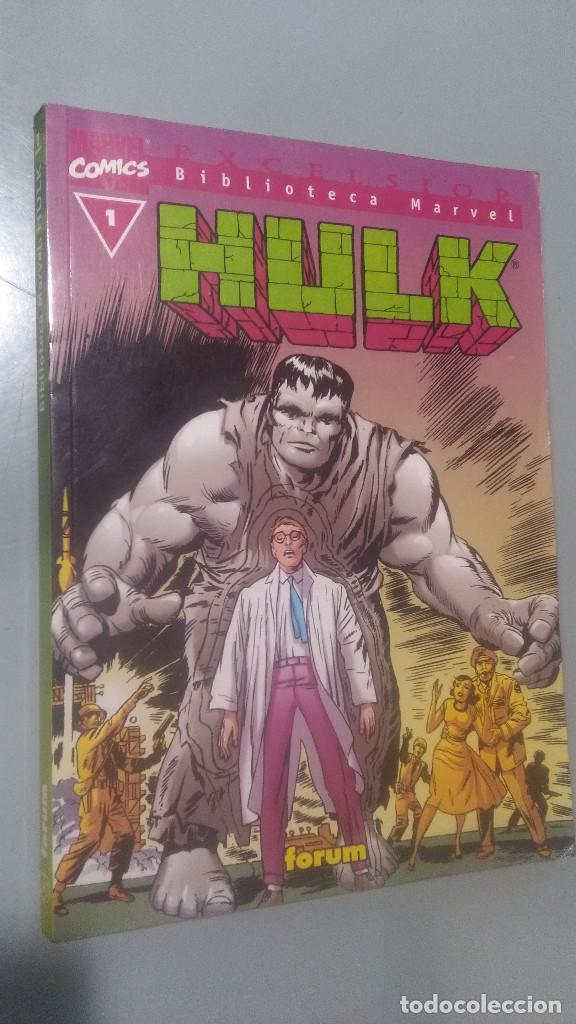C&oacute;mics: BIBLIOTECA MARVEL HULK 1 # ( EST NEGRA) - Foto 1