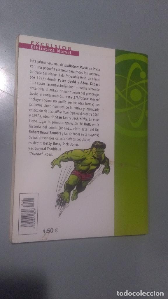 C&oacute;mics: BIBLIOTECA MARVEL HULK 1 # ( EST NEGRA) - Foto 2