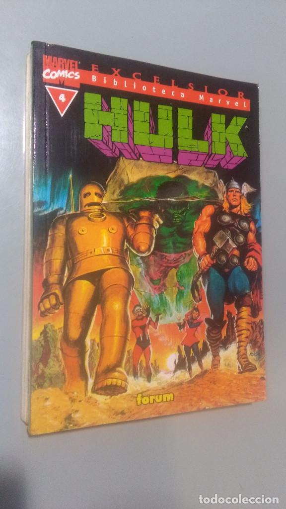 C&oacute;mics: BIBLIOTECA MARVEL HULK 4 # ( EST NEGRA) - Foto 1