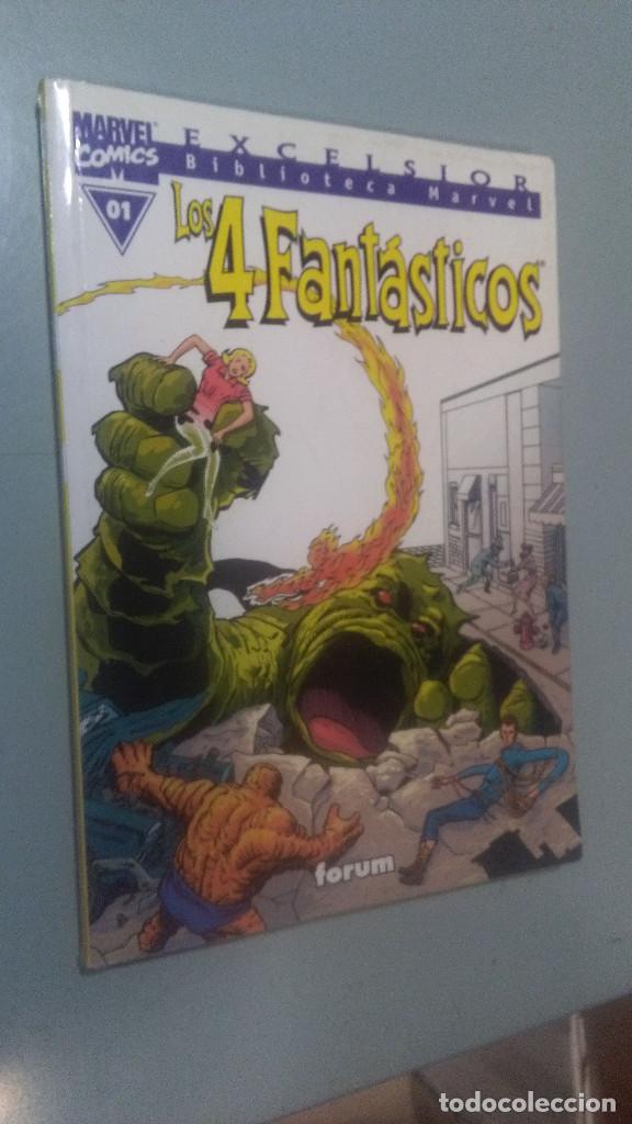 C&oacute;mics: BIBLIOTECA MARVEL LOS 4 FANT&Aacute;STICOS 01 # ( EST NEGRA) - Foto 1