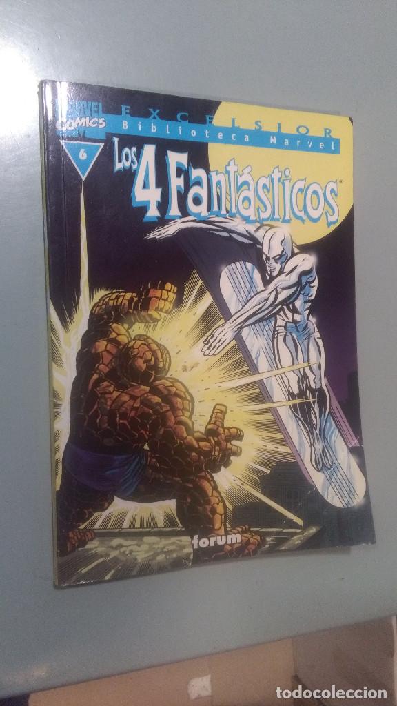C&oacute;mics: BIBLIOTECA MARVEL LOS 4 FANT&Aacute;STICOS 6 # ( EST NEGRA) - Foto 1