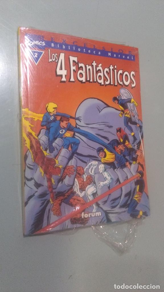 C&oacute;mics: BIBLIOTECA MARVEL LOS 4 FANT&Aacute;STICOS 2 # ( EST NEGRA) - Foto 1