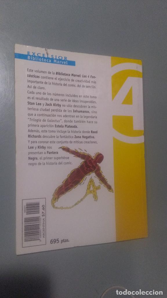 C&oacute;mics: BIBLIOTECA MARVEL LOS 4 FANTASTICOS 5 # ( EST NEGRA) - Foto 2