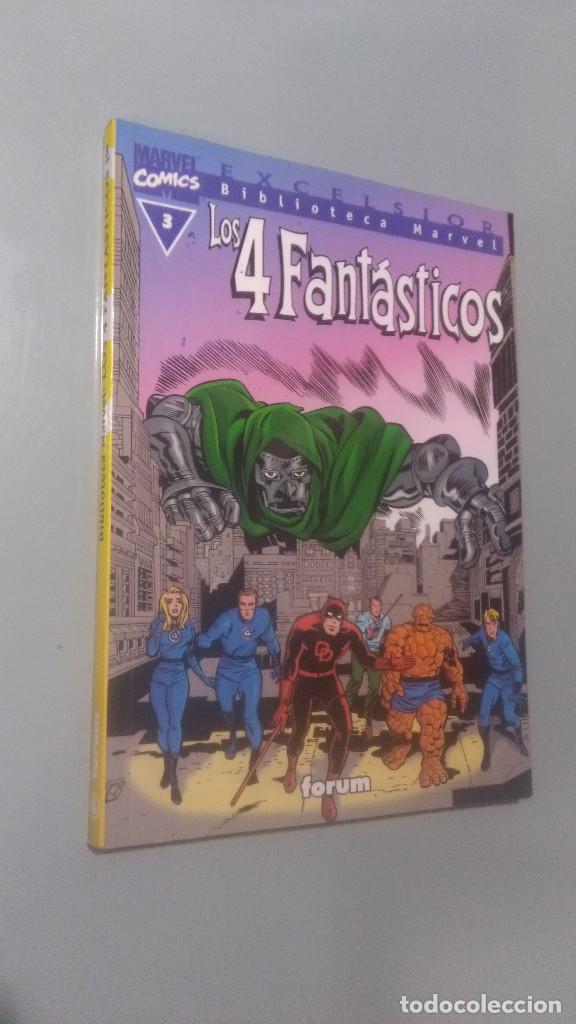C&oacute;mics: BIBLIOTECA MARVEL LOS 4 FANTASTICOS 3 # ( EST NEGRA) - Foto 1