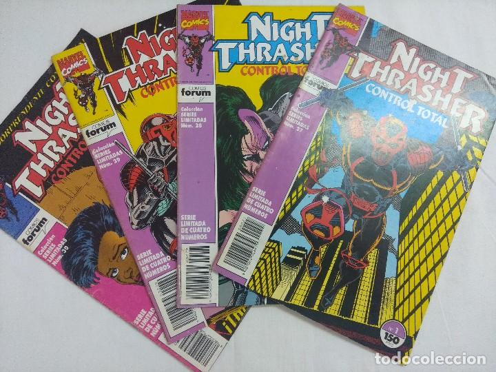 C&oacute;mics: COLECCION NIGHT THRASHER-CONTROL TOTAL/MARVEL. - Foto 1