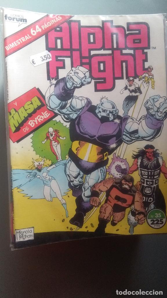 C&oacute;mics: ALPHA FLIGHT 35 BIMESTRAL 64 PAGINAS VOLUMEN 1 # - Foto 1