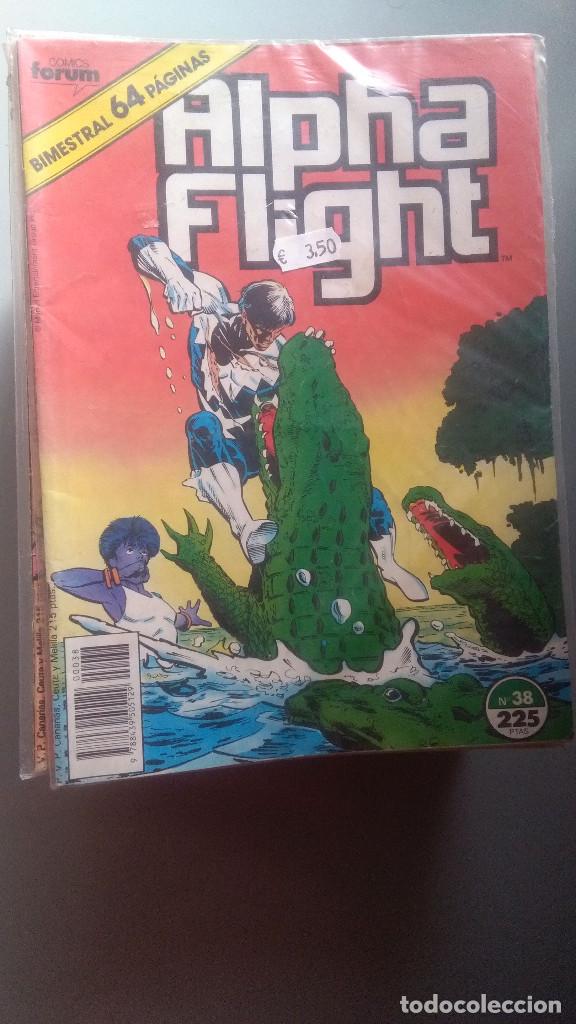C&oacute;mics: ALPHA FLIGHT 38 BIMESTRAL 64 PAGINAS VOLUMEN 1 # - Foto 1