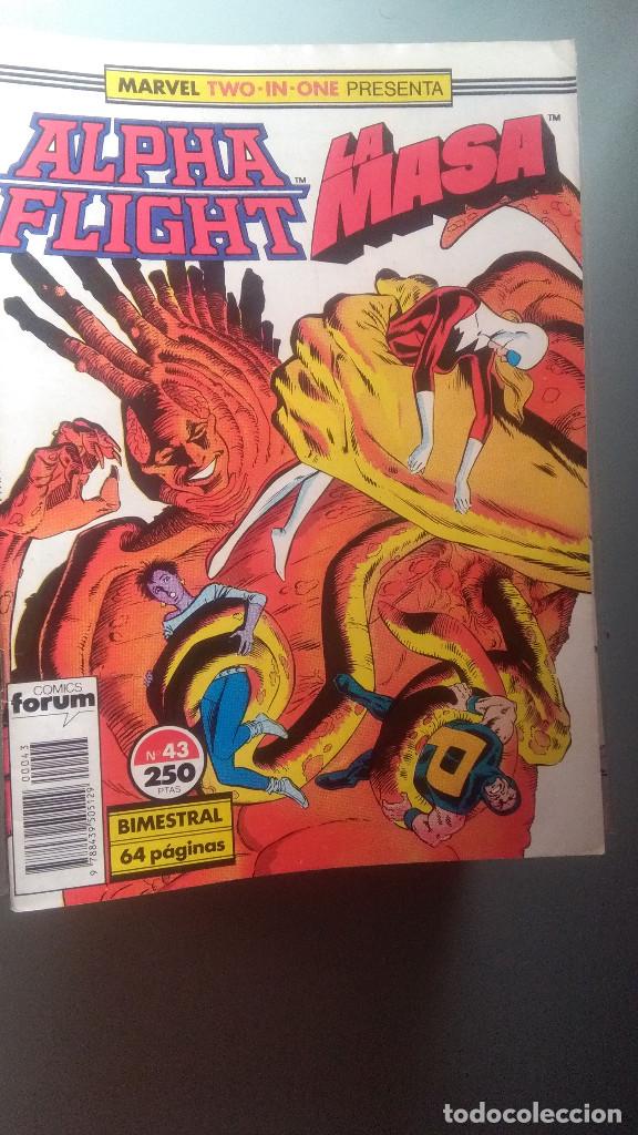 C&oacute;mics: ALPHA FLIGHT 43 BIMESTRAL 64 PAGINAS VOLUMEN 1 # - Foto 1