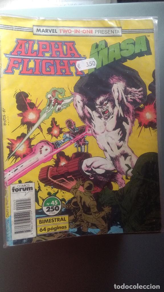 C&oacute;mics: ALPHA FLIGHT 45 BIMESTRAL 64 PAGINAS VOLUMEN 1 # - Foto 1